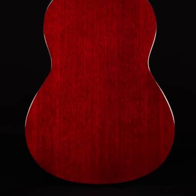 Yamaha CSF1M Parlor Size Acoustic Electric, Crimson Red Burst image 3