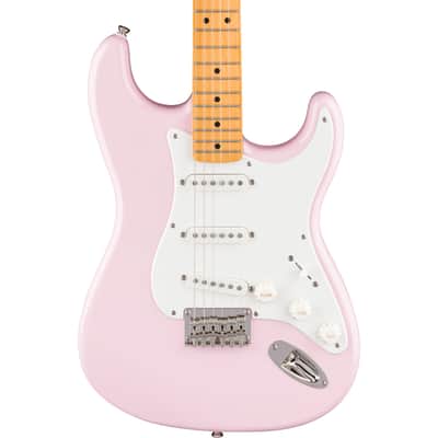 Squier Classic Vibe 50s Stratocaster HT MN Shell Pink - Electric Guitar image 3