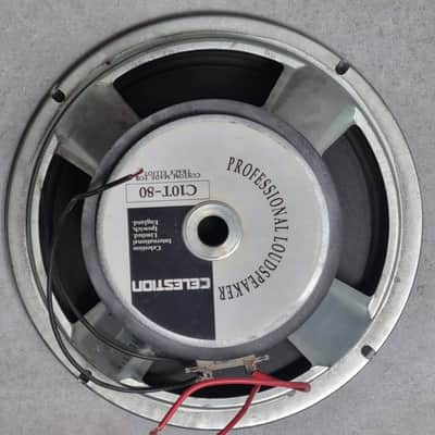 Celestion Trace Elliot C10T-80 32ohm Bass Guitar Speaker Driver image 2