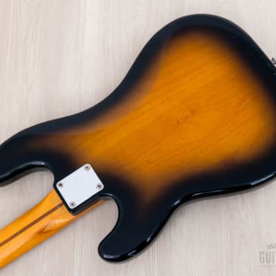 2000 Fender Precision Bass '57 Vintage Reissue PB57-70US Suburst Gold Guard w/ USA Pickup, Japan CIJ image 15