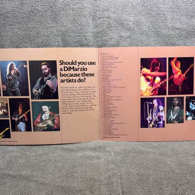 1972 Martin 1973 Ampeg 1976 Music Man & 1978 DiMarzio Catalogs (Lot Of 4) image 14