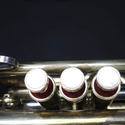 A Conn Shooting Stars Director Bb Cornet in it's Original Real Nice Case & in Great Ready to Play Condition # 9 T image 6