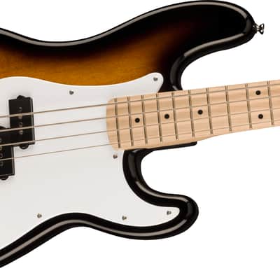Squier Sonic® Precision Bass®, Maple Fingerboard, White Pickguard, 2-Color Sunburst image 4