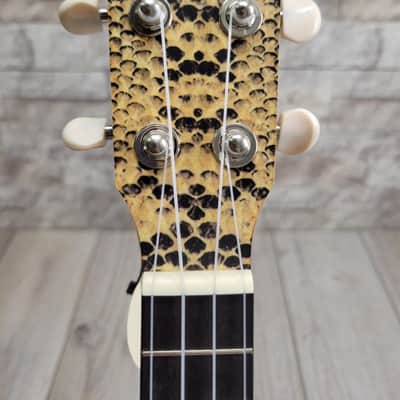 Mahalo #MA1PY - Art II Series, Soprano Ukulele, Python image 3