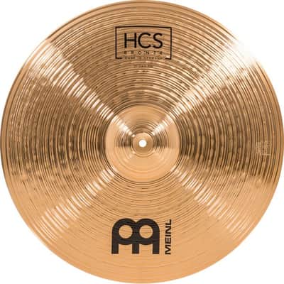 MEINL HCSB20CR Bronze Crash Ride Cymbal 20Zoll B8 Bronze Ride Becken Traditional image 1