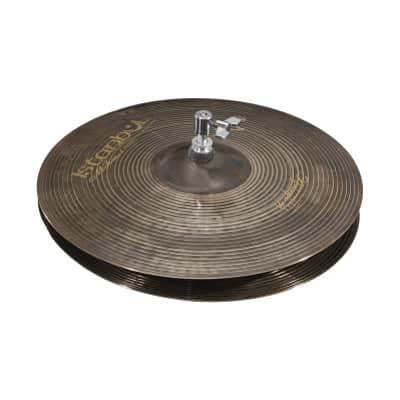 Istanbul Mehmet Kirkor Kucukyan 14" Hi Hats T-1000g B-1180g w/ video demo of actual cymbal for sale image 1