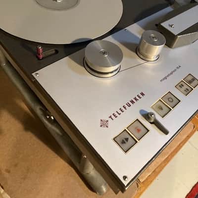 Telefunken M15A - 1/4" Tape Recorder Broadcast - Serviced Read Description image 2