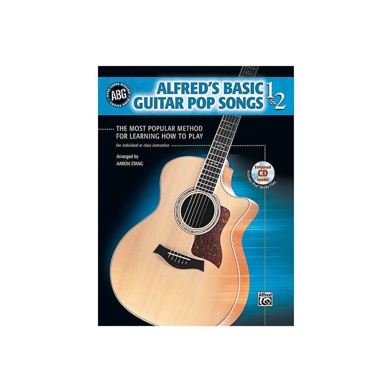 Alfred 00-28365 Alfred Basic Guitar Pop Songs - Book/CD 1 and 2 image 1