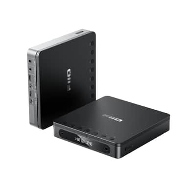FiiO DM13 Multifunctional Portable Stereo CD Player with Long-Lasting Battery, Supports USB Ripping, Optical/coaxial/3.5mm/4.4mm outputs (Black Bluetooth) image 4
