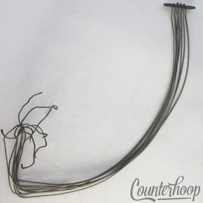 *Leedy 13" 8-Strand Snare Drum Coiled Metal over Cloth Wires Vintage 10s USA* image 1