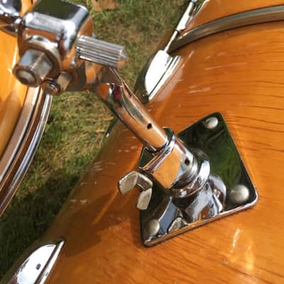 Ludwig 3-ply 1971 Thermogloss Drum Kit 26x14, 14x10, 18x16 image 8