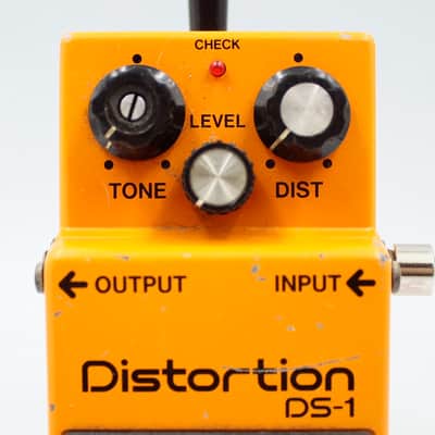 Boss DS-1 Distortion Black Label 1983 Made in Japan Vintage Guitar Effect Pedal 371600 image 3