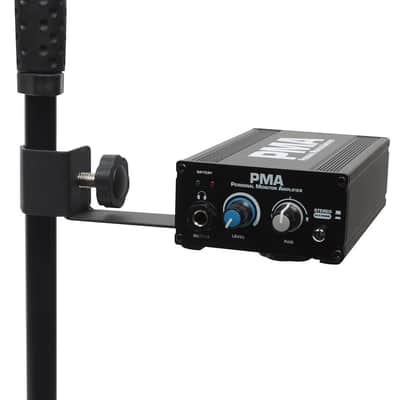 4 Elite Core EC-PMA-SP In Ear Hard Wired Monitor Amp w/stand Adapter & 18 ft Cable image 7