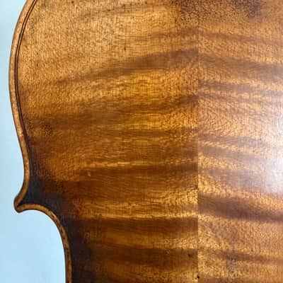 Antique German Violin, 4/4 Strad Copy, c. 1900 image 7