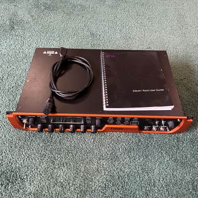 Avid Eleven Rack Guitar Multi-Effects Processor and Pro Tools Interface 2010 - 2017 - Orange image 3