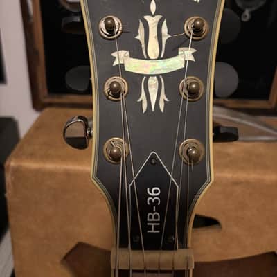Washburn HB-36 w/Bigsby 2020’s - Weathered Tobacco image 4