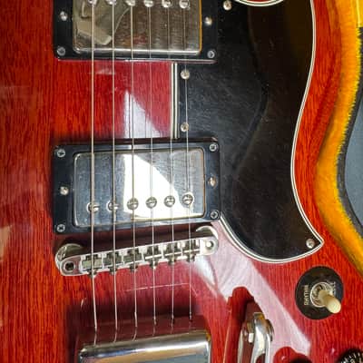 GIBSON LES PAUL/SG 1961 - Cherry #15275 image 7
