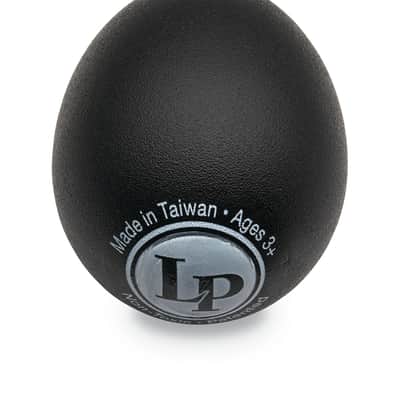 Latin Percussion LP0020BK Large Egg Shaker Black image 5