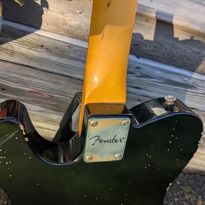 Partscaster Telecaster (Fender-MJT)- 3 tone sunburst relic image 6
