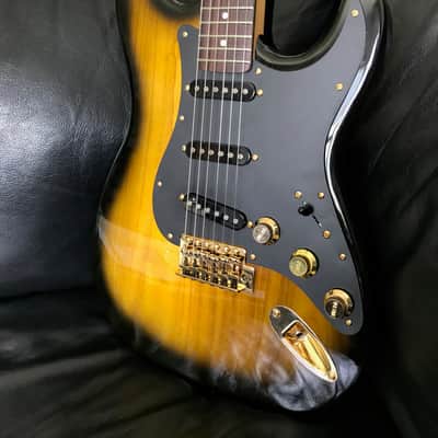 2015 Custom Tobacco Sunburst Stratocaster Style Guitar image 13