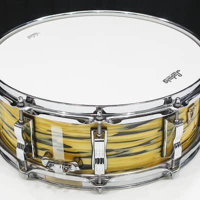 Ludwig Classic Maple 5" x 14" 10-Lug Snare Drum w/ VIDEO! Lemon Oyster Pearl image 3