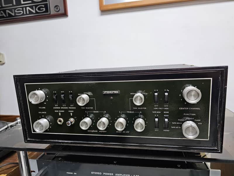 Sansui AU-111 Tube Integrated Amplifier for Parts/Repair