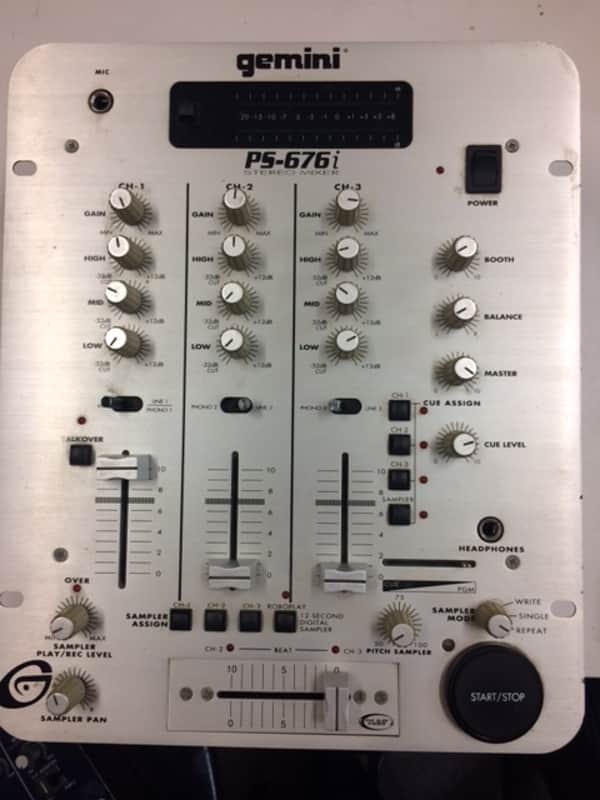 Gemini PS-676i DJ Mixer+Sampler | Reverb