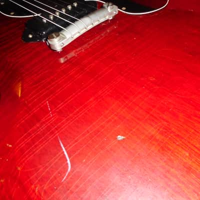 Gibson SG jr 1965 - Cherry image 10