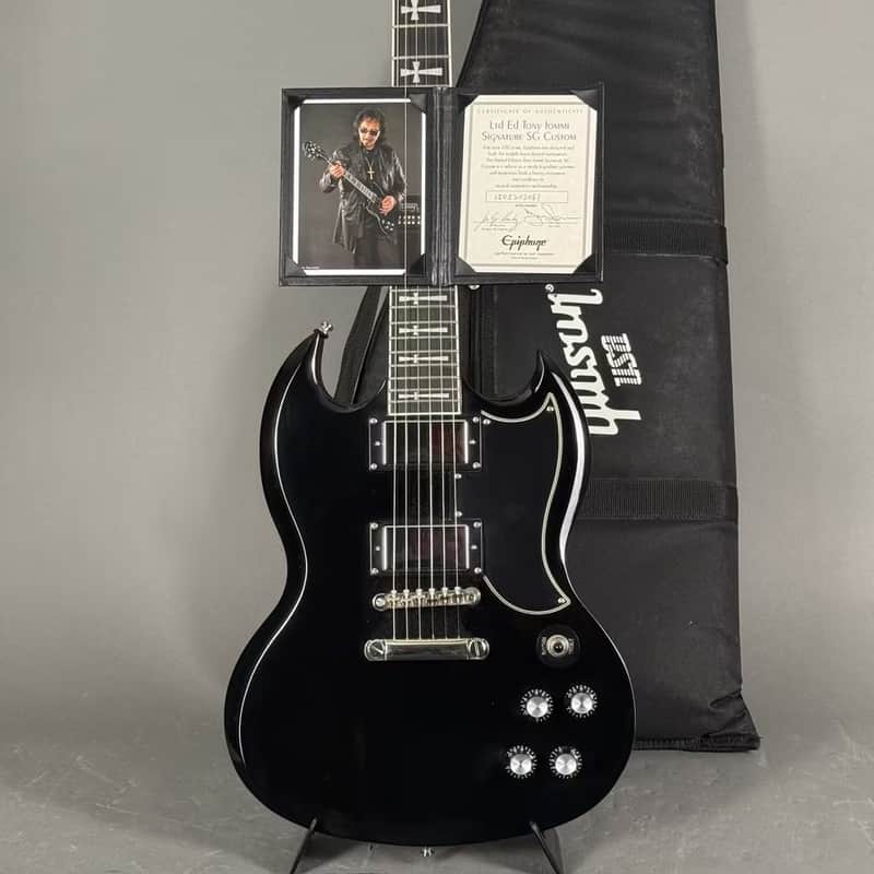 Epiphone SG Tony Iommi Limited Edition inkl. Zertifikat & Gibson Gigbag imagen 1