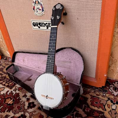 Vintage Antique 1920s Gibson 'The Gibson' UB Series Banjo Ukulele Banjolele OHSC image 3