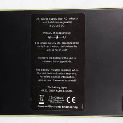 Nobels ODR-1 BC WATCHLIST OFFER (Bass Cut Switch)Natural Overdrive Pro Player Choice Bass Cut Switch. image 8