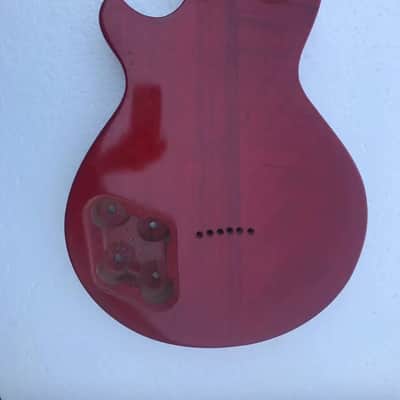 Sunburst Finish Les Paul Style Guitar Body with Mahogany Neck and Rosewood Fingerboard image 8
