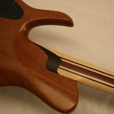 JCR SJ 5 Black Limba Fretless image 12