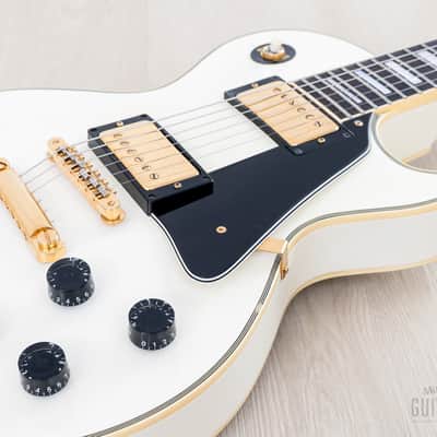 1990 Orville Les Paul Custom LPC-75 Alpine White Gibson-Licensed, Japan Terada image 6