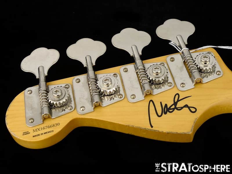 Fender Nate Mendel Precision P BASS NECK + TUNERS Parts Slim 71 