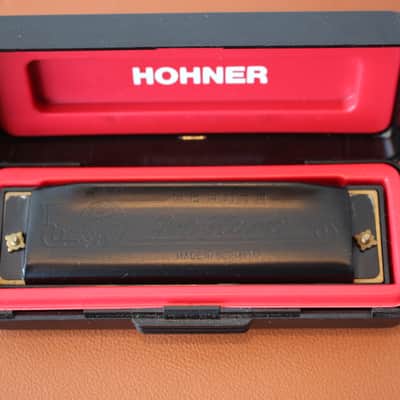 Hohner Pro Harp Key of D Harmonica w/Original Case image 3