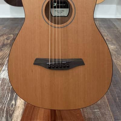 Furch Pioneer-CM 43 - Western Red Cedar/African Mahogany Travel Acoustic Guitar **43mm / 1 11/16" nut width** **CNR Active Kit included ($55 Value)** #137411 image 2