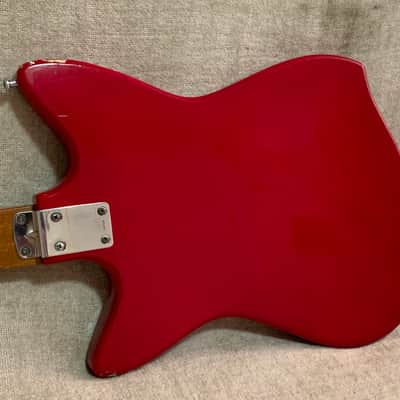 Vintage 1964-1966 Victoria Zenon Teisco Surfrider Red Finish Japan
