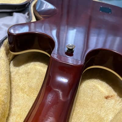 Ibanez 2615B Artist Series Double Cutaway 4-String Bass 1970s - Natural Mahogany image 16