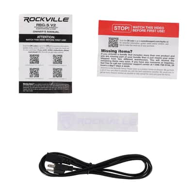Rockville RBG18S V2 18" 2400w Active Powered PA Subwoofer w/DSP Plywood Pro/DJ image 10