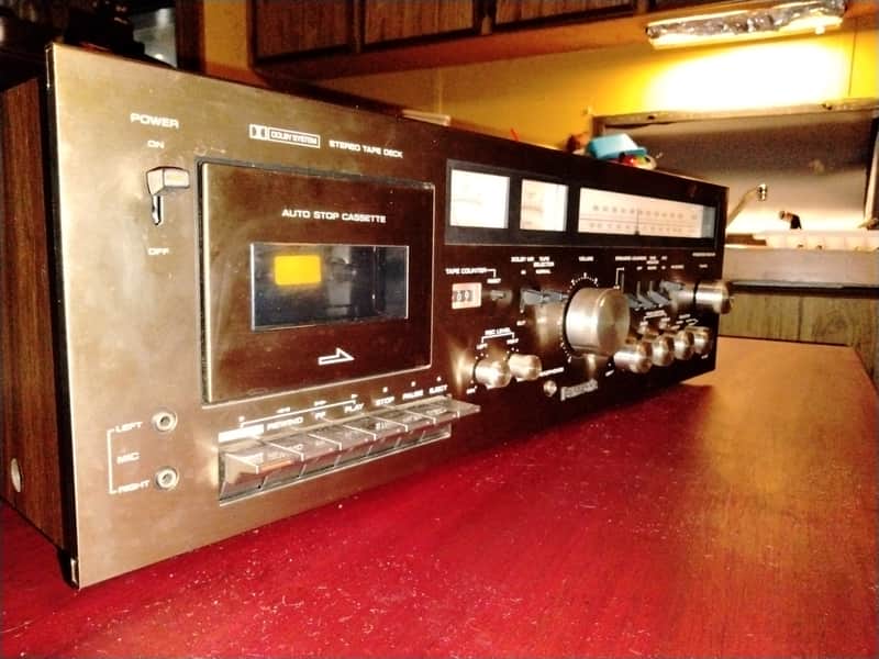 Panasonic  RA-6500 1978 Bronze look with wood body image 1