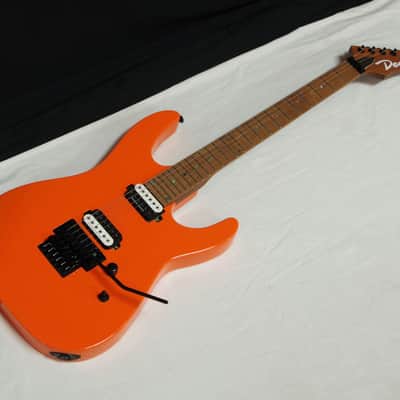 Dean Modern 24 Floyd electric guitar Roasted Maple Vintage Orange w/ Hard CASE image 3
