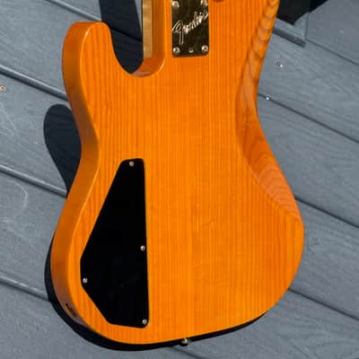 Fender Precision Bass 40th Anniversary 1992 - stunning Amber finished Flamey Maple neck by the Custom Shop ! image 6