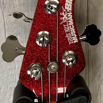 Used 2010 Music Man Ball Family Reserve Custom Big AL S-S  Red Sparkle w/case TSS1083 image 6
