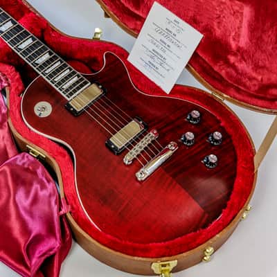 Gibson Les Paul Deluxe Player Plus 2018 - Wine Red Vintage image 18