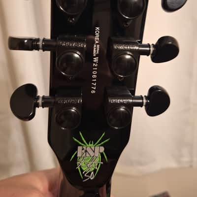 ESP LTD KH-3 Kirk Hammett Signature Spider - Black with Spider Graphic image 7