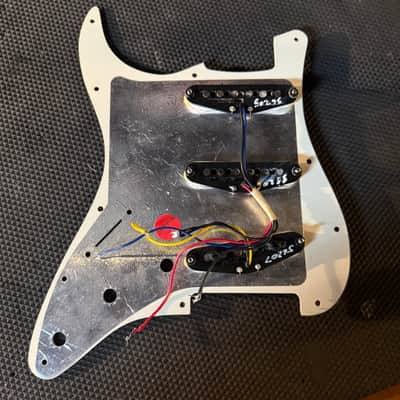 Fender American Standard Stratocaster Pickups & pickguard. image 2