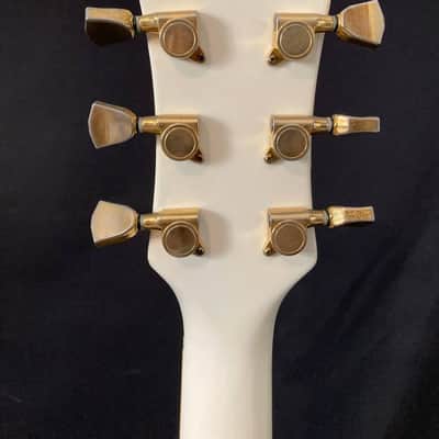 Immagine Eko Les paul 1990 Custom White Vl 480 First Series set in neck - 15
