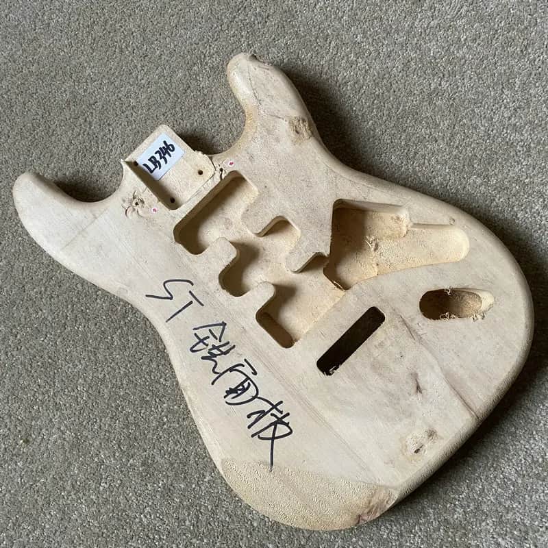 Basswood Guitar Stratocaster Strat Style Body image 1