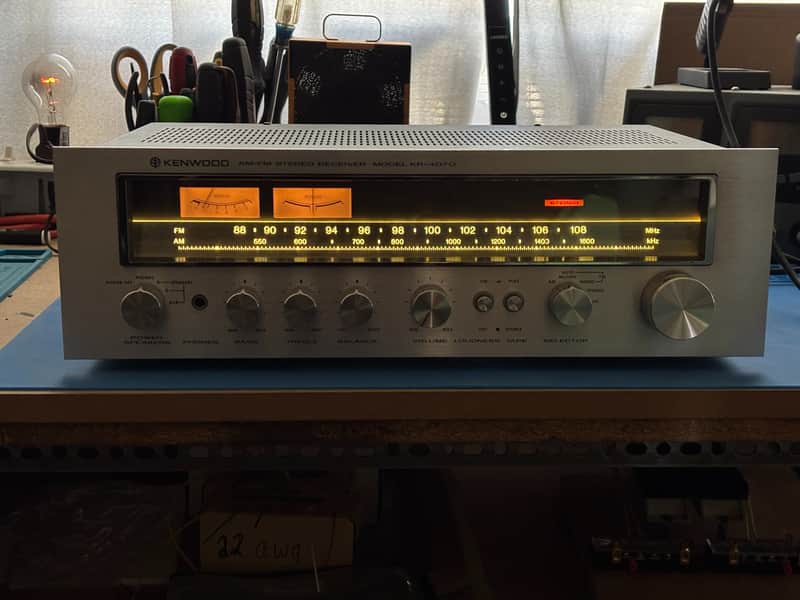 1977-1980 Kenwood KR-4070 AM/FM Stereo Receiver image 1